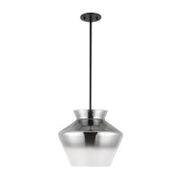 LED Pendant by Kuzco Lighting - Trinity Collection, Black/Smoked Finish - PD62013-BK/SM