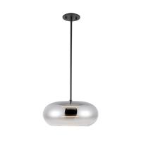 LED Pendant by Kuzco Lighting - Trinity Collection, Black/Chrome Finish - PD62014-BK/CH