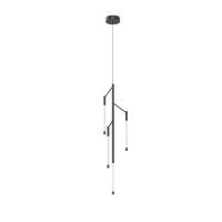LED Pendant by Kuzco Lighting - Motif Collection, Black Finish - PD74738-BK