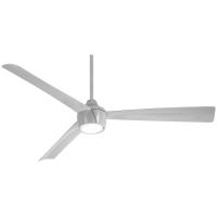 56"Ceiling Fan by Minka Aire - Skinnie Collection, Grey Finish - F626L-GRY