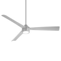 56"Ceiling Fan by Minka Aire - Skinnie Collection, Grey Finish - F626L-GRY