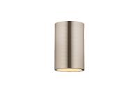 One Light Flush Mount by Z-Lite - Harley Collection, Brushed Nickel Finish - 2302F1-BN