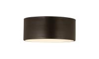 Two Light Flush Mount by Z-Lite - Harley Collection, Bronze Finish - 2302F2-BRZ