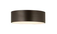 Three Light Flush Mount by Z-Lite - Harley Collection, Bronze Finish - 2302F3-BRZ