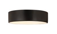 Four Light Flush Mount by Z-Lite - Harley Collection, Matte Black Finish - 2302F4-MB