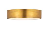 Four Light Flush Mount by Z-Lite - Harley Collection, Rubbed Brass Finish - 2302F4-RB