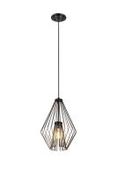 One Light Pendant by Z-Lite - Quintus Collection, Plated Bronze Finish - 442MP12-BP
