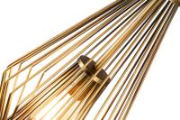One Light Pendant by Z-Lite - Quintus Collection, Rubbed Brass Finish - 442MP-RB