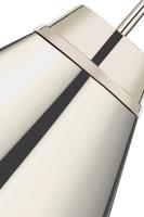 One Light Pendant by Z-Lite - Eaton Collection, Polished Nickel Finish - 6011P24-PN