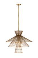 Eight Light Chandelier by Z-Lite - Alito Collection, Rubbed Brass Finish - 6015-8RB