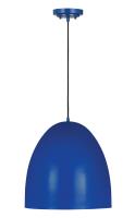 Three Light Pendant by Z-Lite - Z-Studio Collection, Blue Finish - 6012P19-BLU