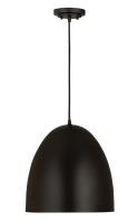 Three Light Pendant by Z-Lite - Z-Studio Collection, Satin Black Finish - 6012P19-SBK