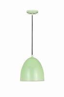 One Light Pendant by Z-Lite - Z-Studio Collection, Mint Finish - 6012P9-MIN