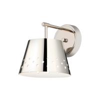 One Light Wall Sconce by Z-Lite - Katie Collection, Polished Nickel Finish - 6014-1S-PN