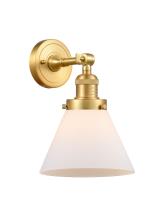 LED Wall Sconce by Innovations - Franklin Restoration Collection, Satin Gold Finish - 203-SG-G41-LED