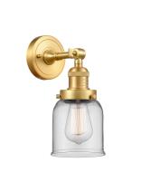 LED Wall Sconce by Innovations - Franklin Restoration Collection, Satin Gold Finish - 203-SG-G52-LED
