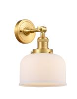 LED Wall Sconce by Innovations - Franklin Restoration Collection, Satin Gold Finish - 203-SG-G71-LED