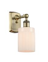 LED Wall Sconce by Innovations - Ballston Collection, Antique Brass Finish - 516-1W-AB-G341-LED