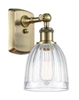 One Light Wall Sconce by Innovations - Ballston Collection, Antique Brass Finish - 516-1W-AB-G442