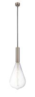 LED Mini Pendant by Innovations - Auralume Collection, Brushed Satin Nickel Finish - 198-1P-SN-BB164LED