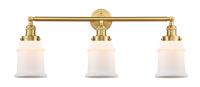 LED Bath Vanity by Innovations - Franklin Restoration Collection, Satin Gold Finish - 205-SG-G181-LED