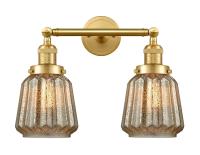 LED Bath Vanity by Innovations - Franklin Restoration Collection, Satin Gold Finish - 208-SG-G146-LED