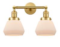 LED Bath Vanity by Innovations - Franklin Restoration Collection, Satin Gold Finish - 208-SG-G171-LED