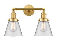 LED Bath Vanity by Innovations - Franklin Restoration Collection, Satin Gold Finish - 208-SG-G62-LED