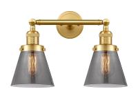 LED Bath Vanity by Innovations - Franklin Restoration Collection, Satin Gold Finish - 208-SG-G63-LED