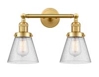 LED Bath Vanity by Innovations - Franklin Restoration Collection, Satin Gold Finish - 208-SG-G64-LED