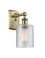 LED Wall Sconce by Innovations - Ballston Collection, Antique Brass Finish - 516-1W-AB-G112-LED