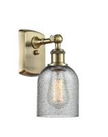 One Light Wall Sconce by Innovations - Ballston Collection, Antique Brass Finish - 516-1W-AB-G257
