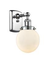 LED Wall Sconce by Innovations - Ballston Urban Collection, Polished Chrome Finish - 916-1W-PC-G201-6-LED