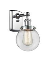 One Light Wall Sconce by Innovations - Ballston Urban Collection, Polished Chrome Finish - 916-1W-PC-G202-6