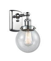 One Light Wall Sconce by Innovations - Ballston Urban Collection, Polished Chrome Finish - 916-1W-PC-G204-6