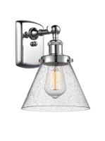 One Light Wall Sconce by Innovations - Ballston Urban Collection, Polished Chrome Finish - 916-1W-PC-G44