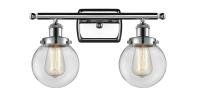 Two Light Bath Vanity by Innovations - Ballston Urban Collection, Polished Chrome Finish - 916-2W-PC-G202-6