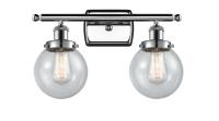 LED Bath Vanity by Innovations - Ballston Urban Collection, Polished Chrome Finish - 916-2W-PC-G204-6-LED