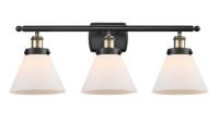 LED Bath Vanity by Innovations - Ballston Urban Collection, Black Antique Brass Finish - 916-3W-BAB-G41-LED