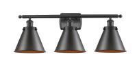 Three Light Bath Vanity by Innovations - Ballston Urban Collection, Oil Rubbed Bronze Finish - 916-3W-OB-M13