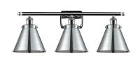 LED Bath Vanity by Innovations - Ballston Urban Collection, Polished Chrome Finish - 916-3W-PC-M13-PC-LED