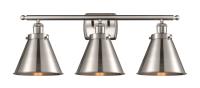 Three Light Bath Vanity by Innovations - Ballston Urban Collection, Brushed Satin Nickel Finish - 916-3W-SN-M13-SN