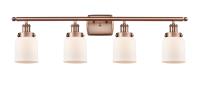 Four Light Bath Vanity by Innovations - Ballston Urban Collection, Antique Copper Finish - 916-4W-AC-G51