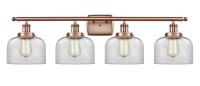LED Bath Vanity by Innovations - Ballston Urban Collection, Antique Copper Finish - 916-4W-AC-G72-LED
