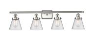 LED Bath Vanity by Innovations - Ballston Urban Collection, Brushed Satin Nickel Finish - 916-4W-SN-G64-LED
