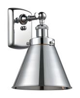 One Light Wall Sconce by Innovations - Ballston Urban Collection, Polished Chrome Finish - 916-1W-PC-M13-PC