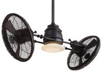 42"Performance Fan by Minka Aire - Vintage Gyro Collection, Kocoa Finish - F802L-KA