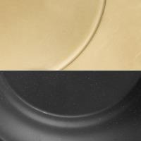 One Light Wall Sconce by Crystorama - Gigi Collection, Black + Aged Brass Finish - GIG-811-BK-AG