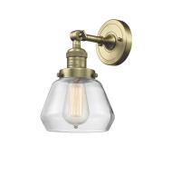 LED Wall Sconce by Innovations - Franklin Restoration Collection, Antique Brass Finish - 203-AB-G172-LED