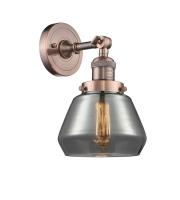 LED Wall Sconce by Innovations - Franklin Restoration Collection, Antique Copper Finish - 203-AC-G173-LED
